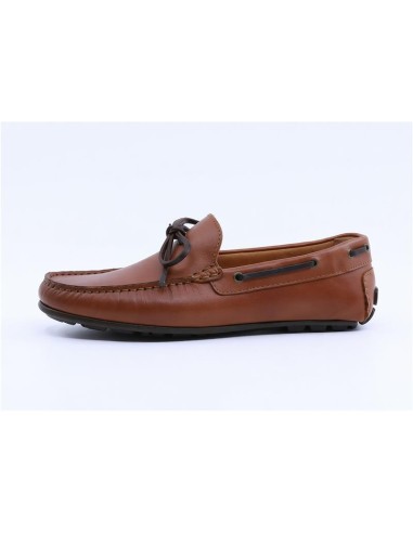 Mocassin de peau marron NOLAVI-CUERO