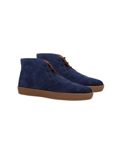 Blue suede boot 2