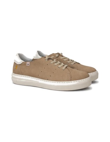 Beige nubuck sneakers