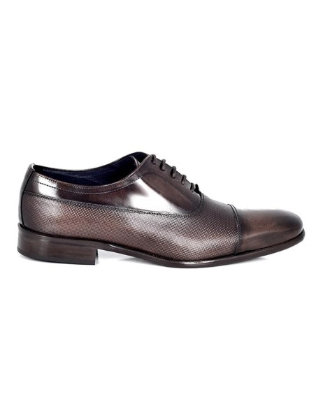 Brown leather Oxford