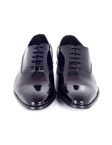 Oxford de charol con plantilla extraible color negro