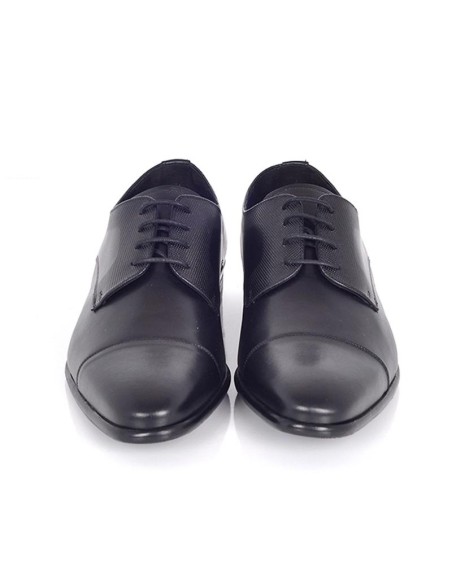 Derby de peau le noir PAREL-BLACK