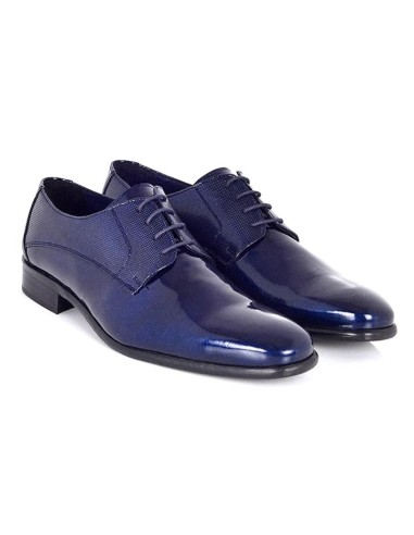 Derby de peau bleu PARRERO-NAVY