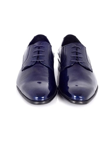Derby de peau bleu PARRERO-NAVY