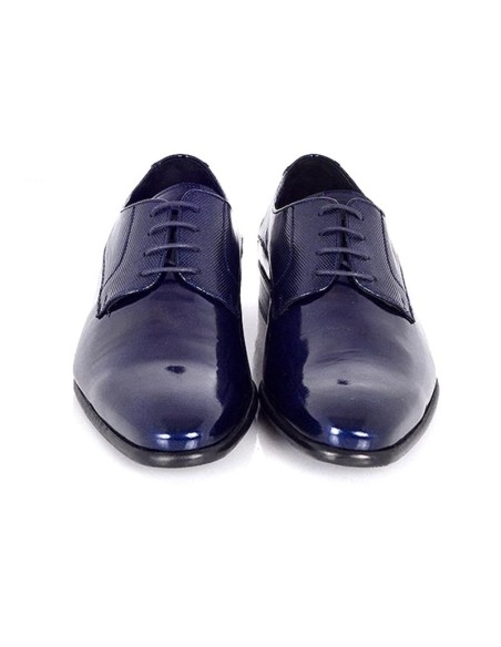 Derby de peau bleu PARRERO-NAVY