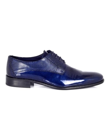 Derby de peau bleu PARRERO-NAVY