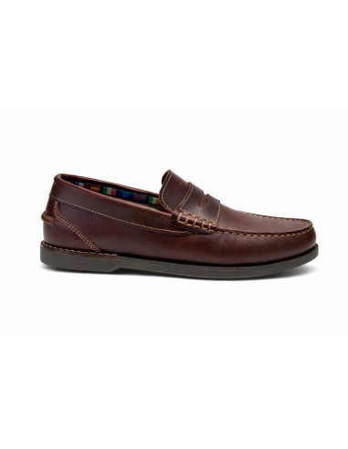 Light Brown leather boat shoe
