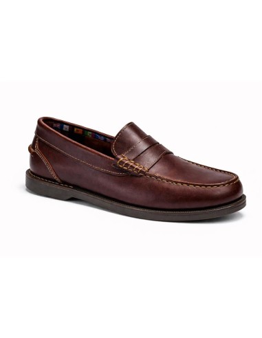 Light Brown leather boat shoe