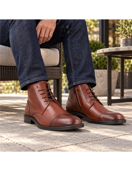 Light Brown leather boot