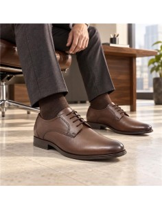 Derby de peau cuir PRANE-CUERO