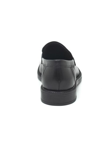 Mocassin de peau le noir PRASUR-BLACK