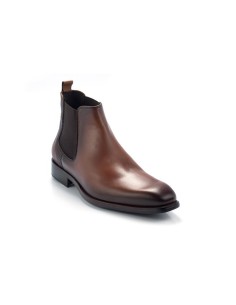 Black leather chelsea boots 2