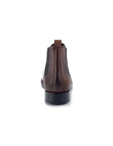 bottines chelsea de peau le noir PRUSIA-CUERO