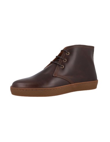 Brown leather boot
