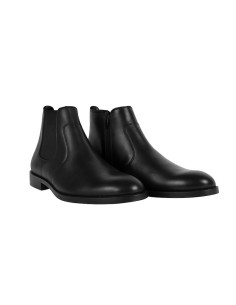 bottines chelsea de peau le noir RANIER-BLACK 2