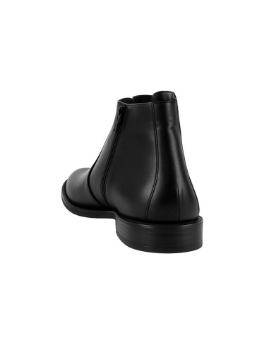 bottines chelsea de peau le noir RANIER-BLACK