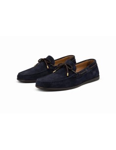 Blue suede moccasin 2