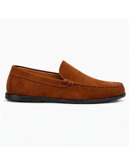 Light Brown suede moccasin