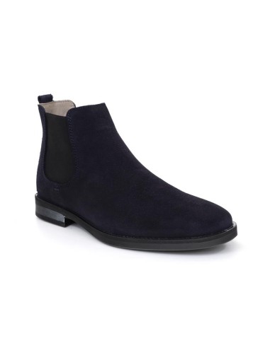 bottines chelsea suède bleu SEBRON-NAVY