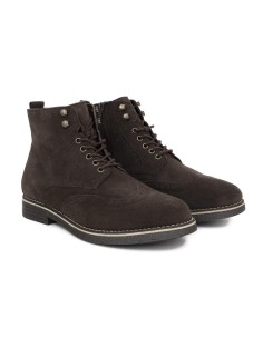 Brown suede boot 2