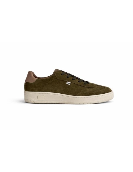 baskets suède vert SELNOR-KAKI