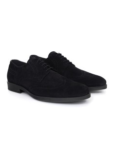 Derby suède bleu SERNOL-NAVY 2