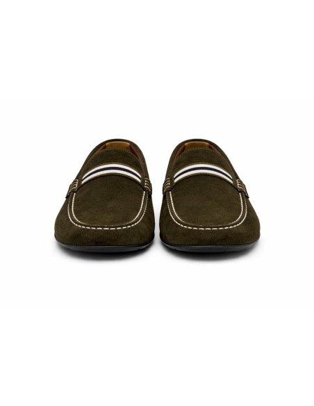Mocassin suède beige SOCAMAN-GREEN