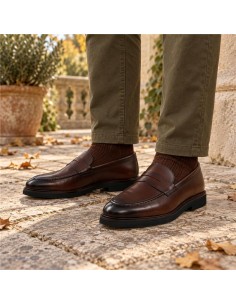 Mocassin de peau cuir TARNO-CUERO