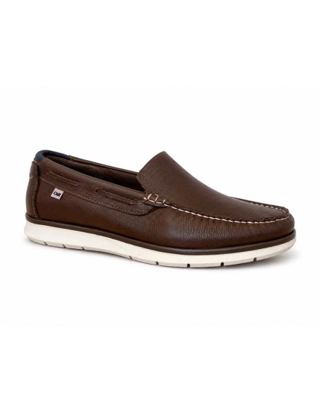 Light Brown leather boat shoe