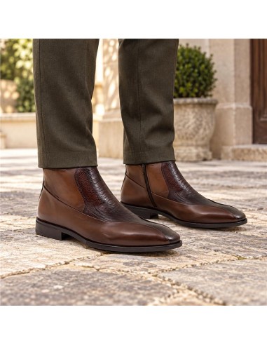 Bottine de peau cuir TORMEL-CUERO