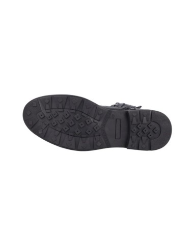 Bottine de peau le noir TUDEL-BLACK