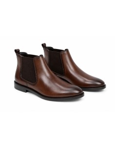 Light Brown leather chelsea boots 2