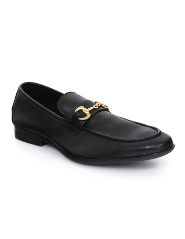 Mocassin de peau le noir UBRIL-NEGRO