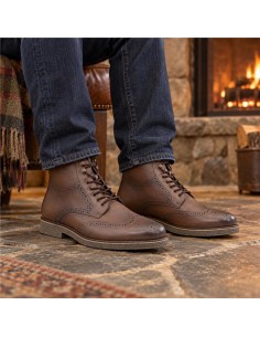 Light Brown leather boot