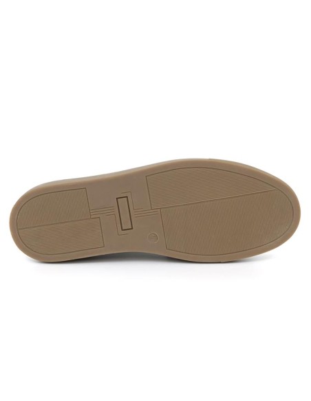 Sneakers de piel liso color blanco