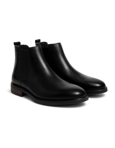 bottines chelsea de peau le noir VALNER-BLACK 2