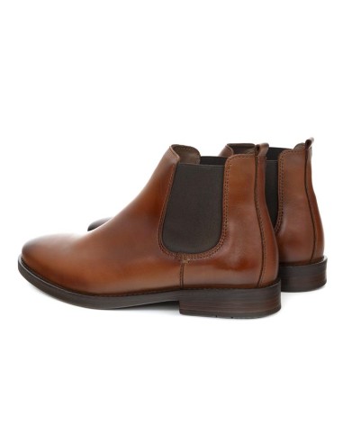 bottines chelsea de peau cuir VALNER-CUERO