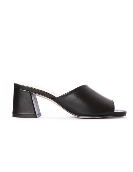 Zapato de Vestir de ante liso color negro