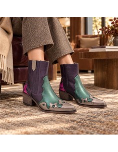 Multi-Color solid color Women's high boots