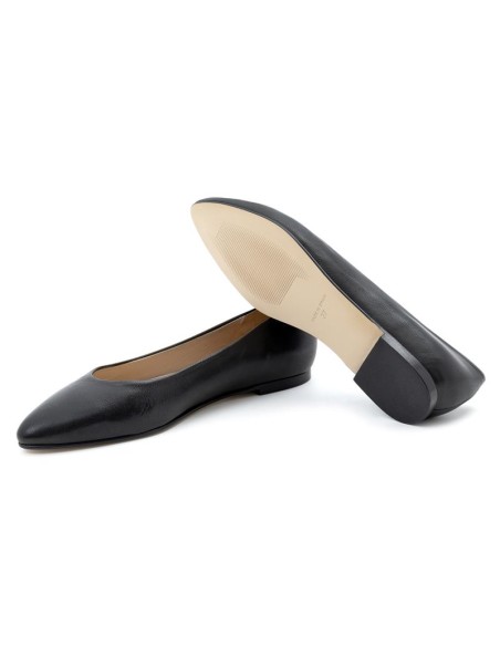 Zapato de Vestir de piel liso color negro