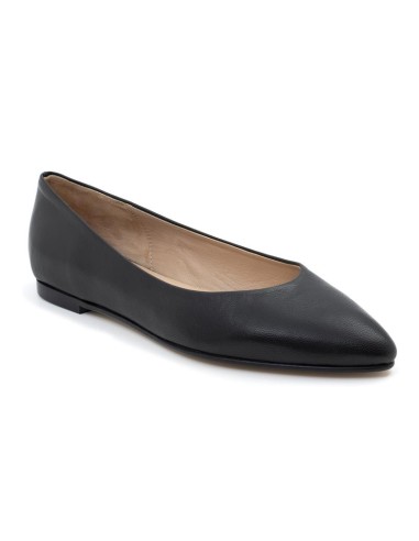 Zapato de Vestir de piel liso color negro