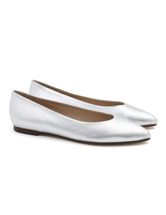 Zapato de Vestir de piel liso color gris 2