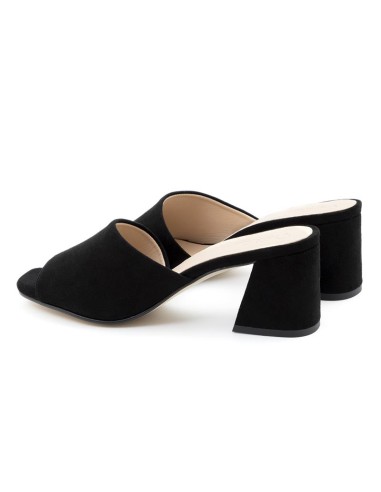 chaussures habillées femme suède le noir W-ANISE-NEGRO