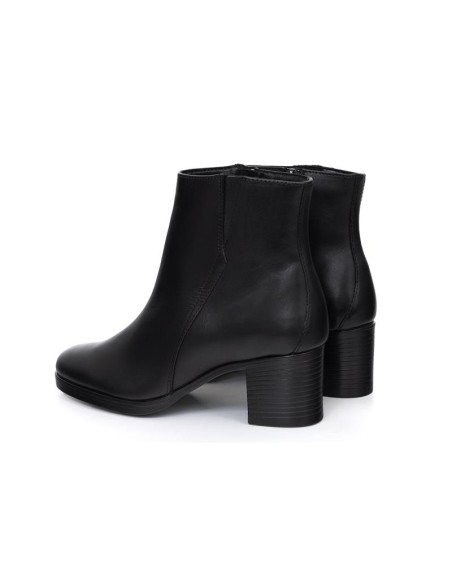 bottines femme de peau le noir W-ATRENA-BLACK