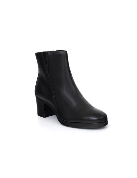 bottines femme de peau le noir W-ATRENA-BLACK