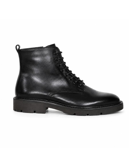 bottines femme de peau le noir W-BEVANTE-BLACK