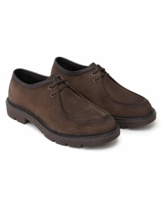chaussures habillées femme de peau marron W-BISURA-BROWN 2
