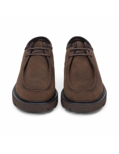 chaussures habillées femme de peau marron W-BISURA-BROWN