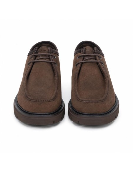 chaussures habillées femme de peau marron W-BISURA-BROWN