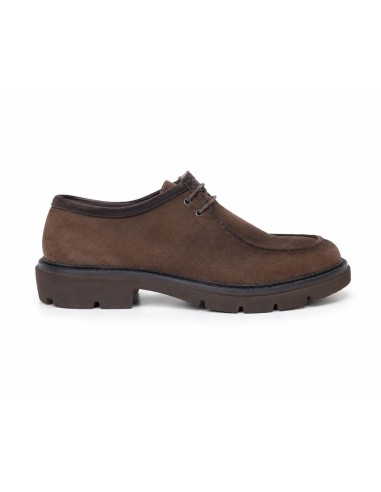chaussures habillées femme de peau marron W-BISURA-BROWN